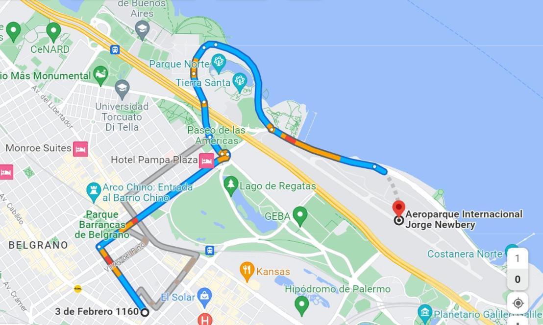 Calle 3 De Febrero, Departamento En Belgrano Μπουένος Άιρες Εξωτερικό φωτογραφία